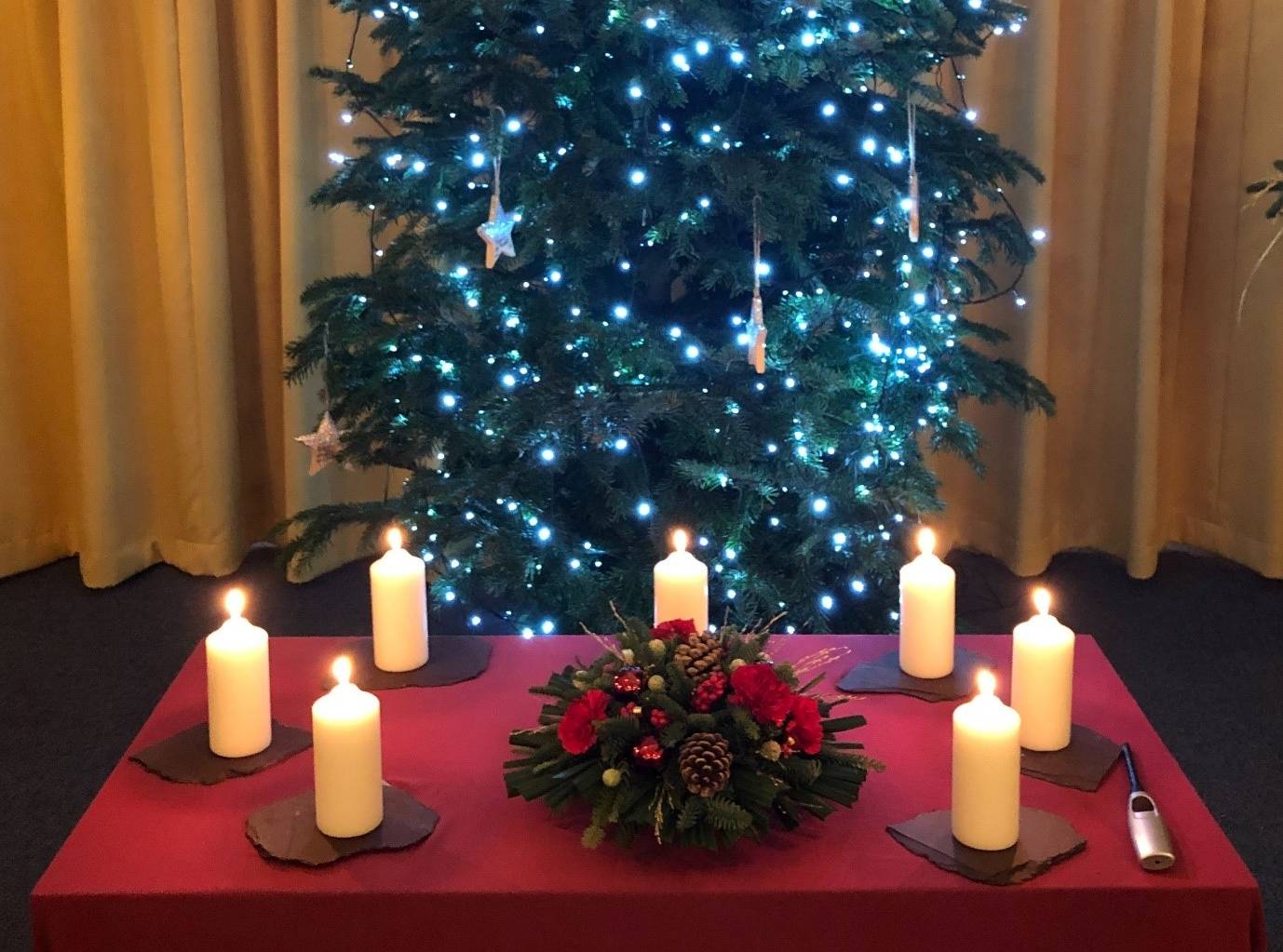 Tree and candles