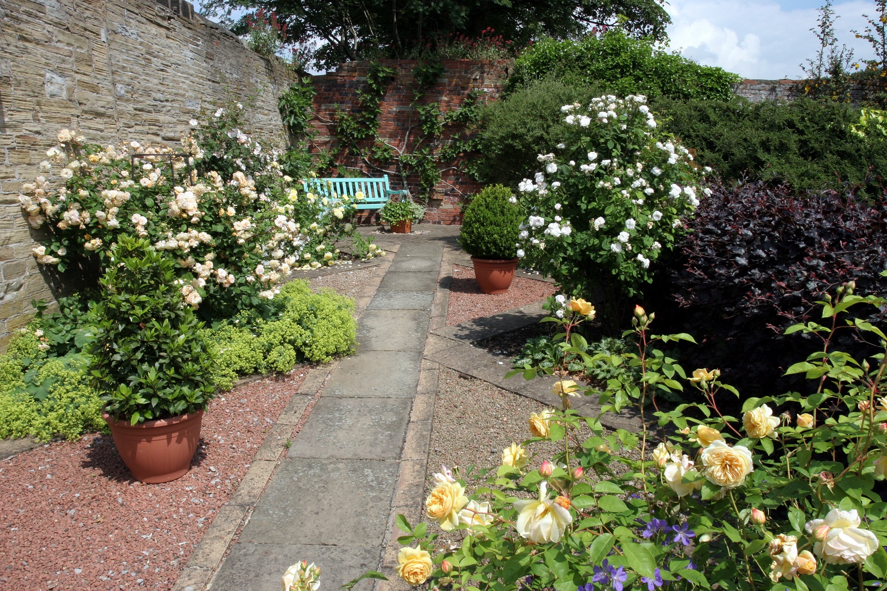 Manor Heath Park walled garden