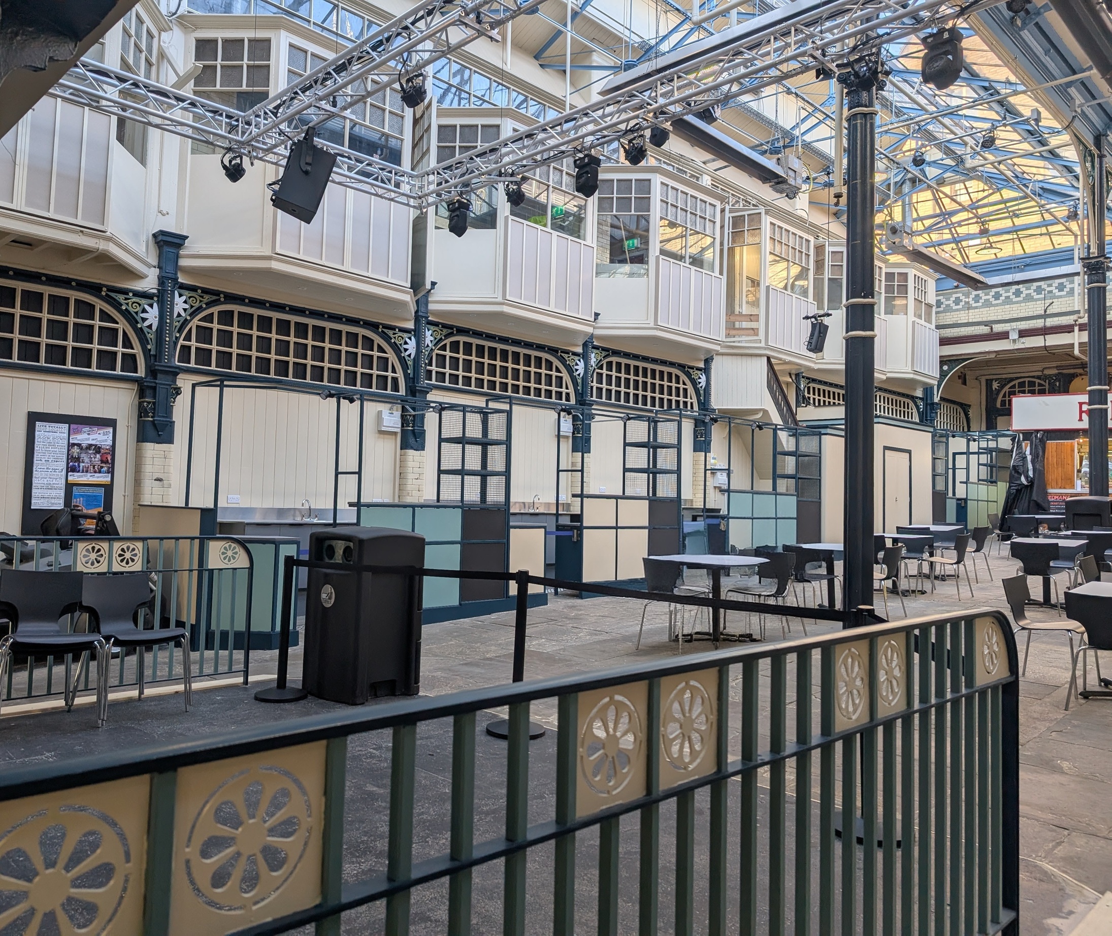 Albany Arcade improvements with pop up stalls