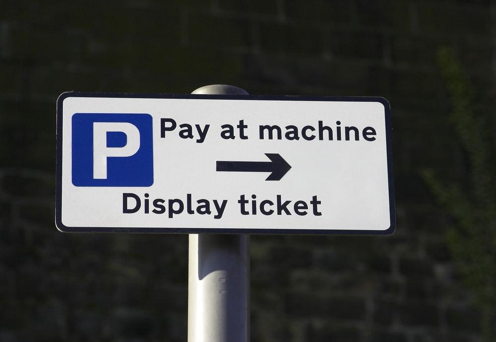 Paid display. Pay and display parking. Pay and display.