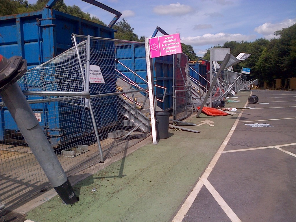 Damage at Eastwood