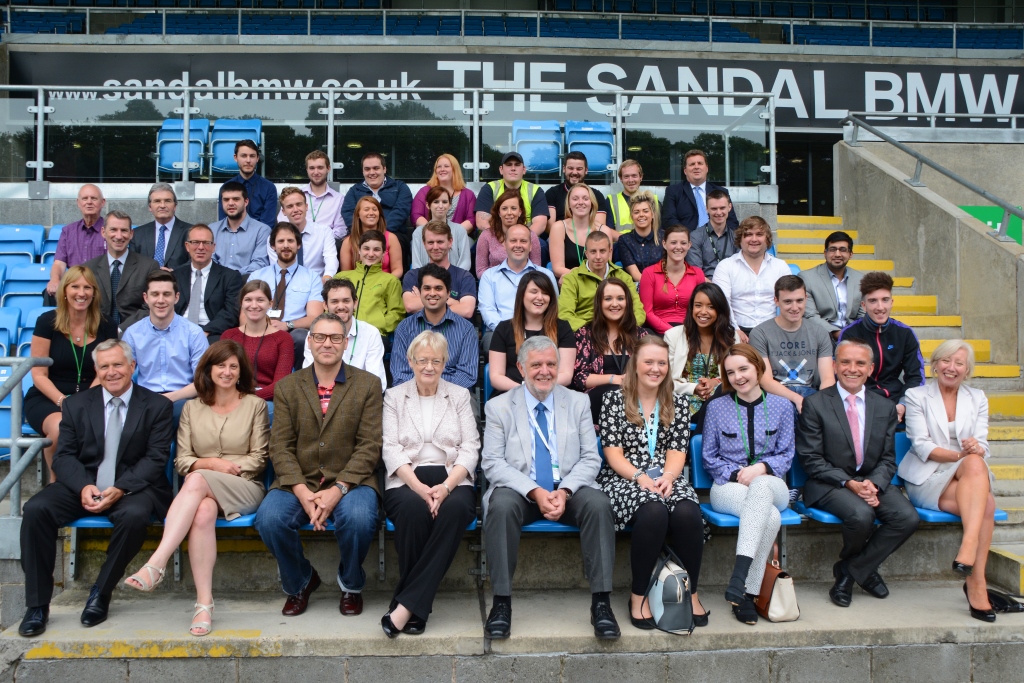 Apprentices at the Shay Stadium