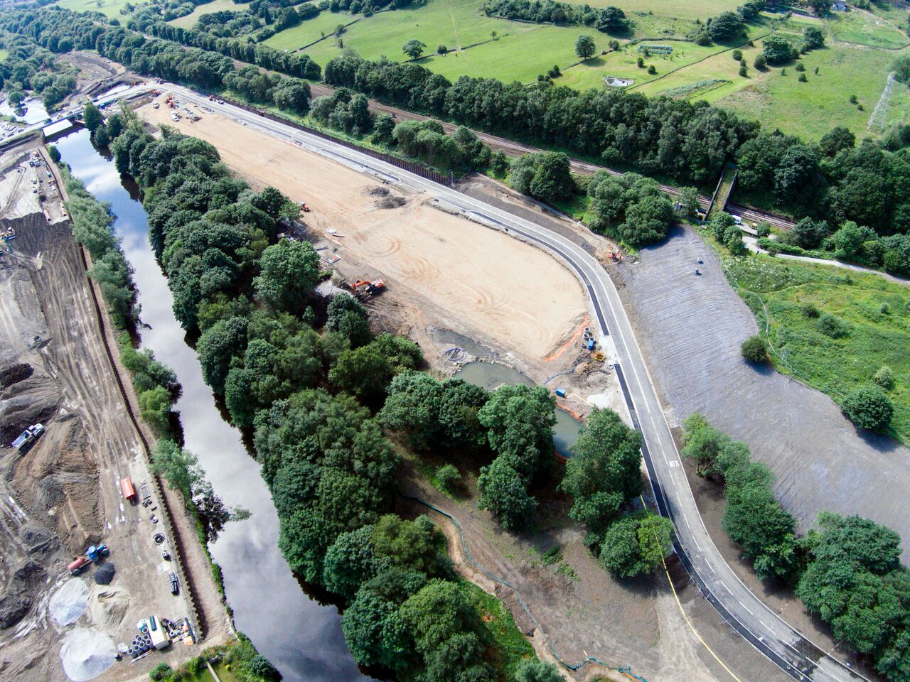 Sowerby Bridge link road