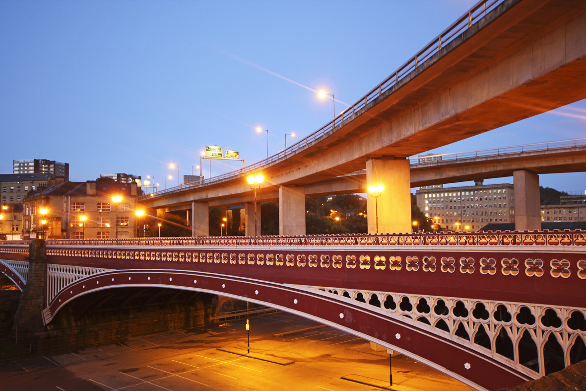 North Bridge lights