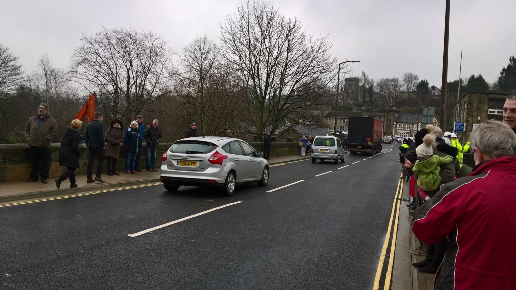 Elland Bridge cars