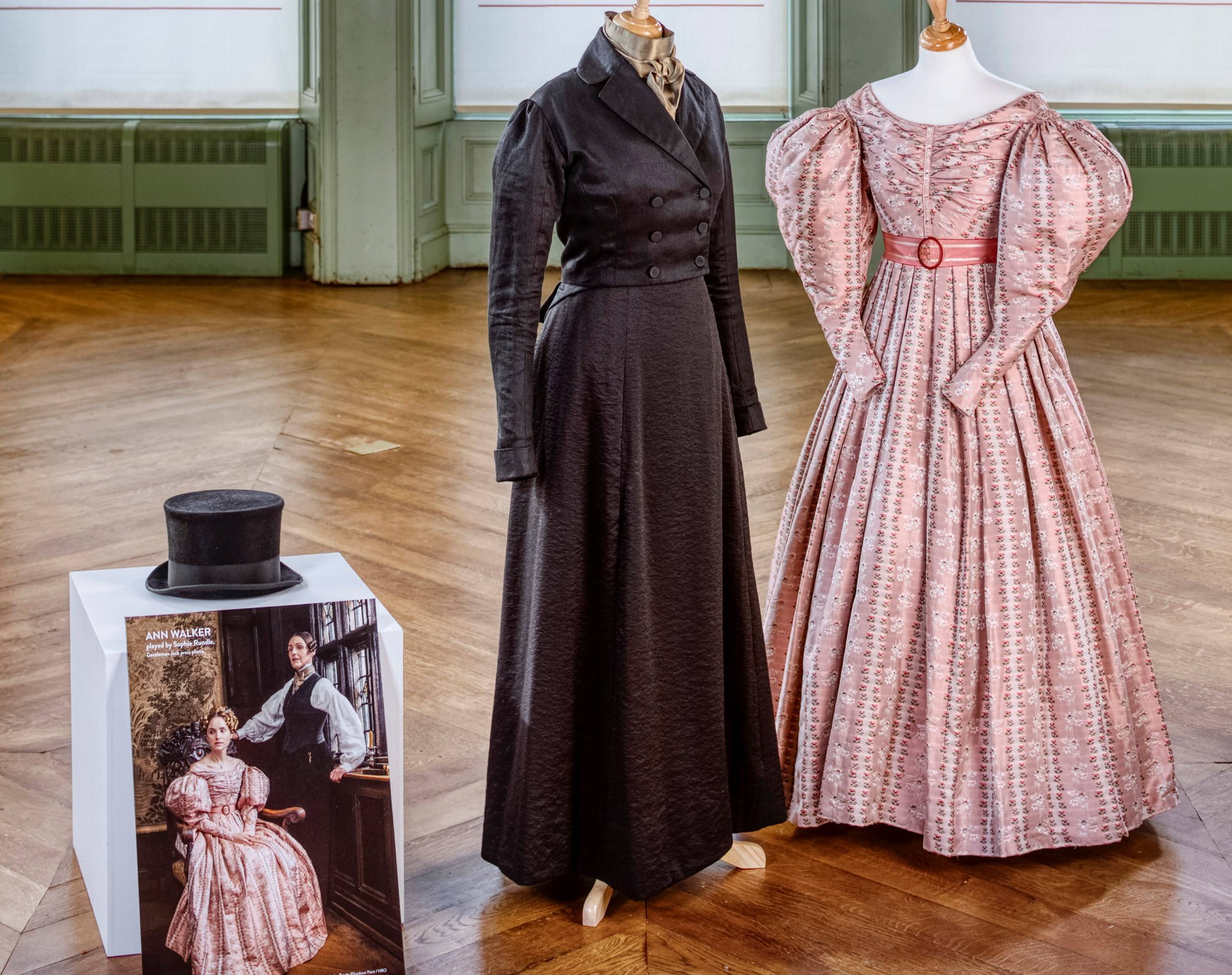 Gentleman Jack costumes at Bankfield Museum