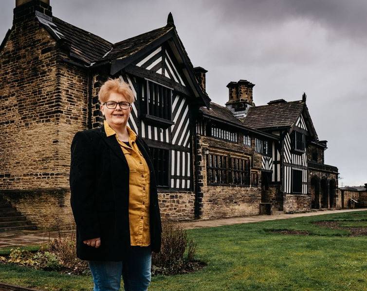 Sally Wainwright at Shibden Hall