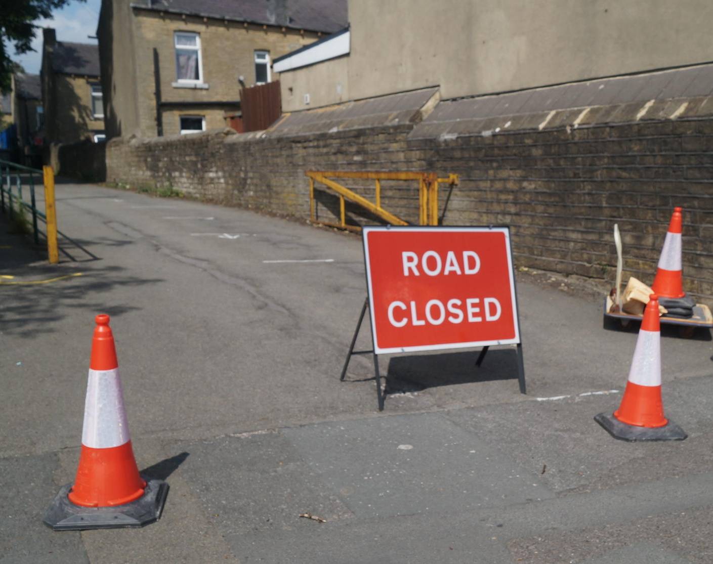 Road closure outside St Augustine's School