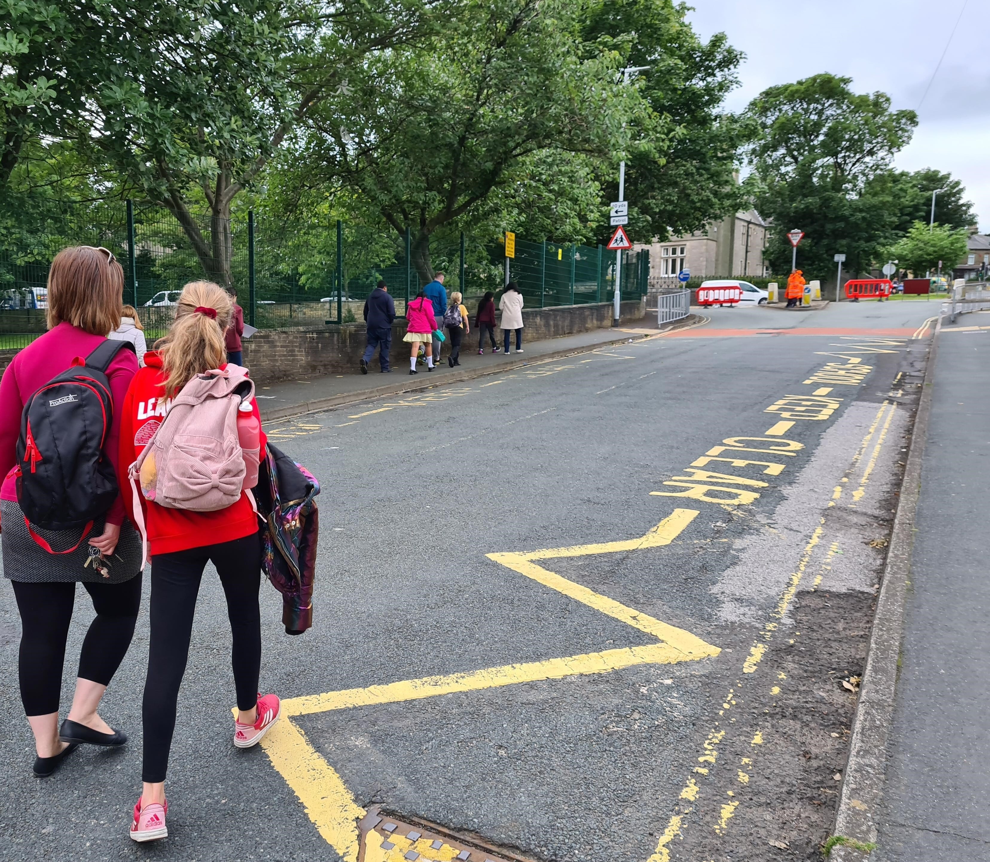 School streets at St Mary's, Halifax