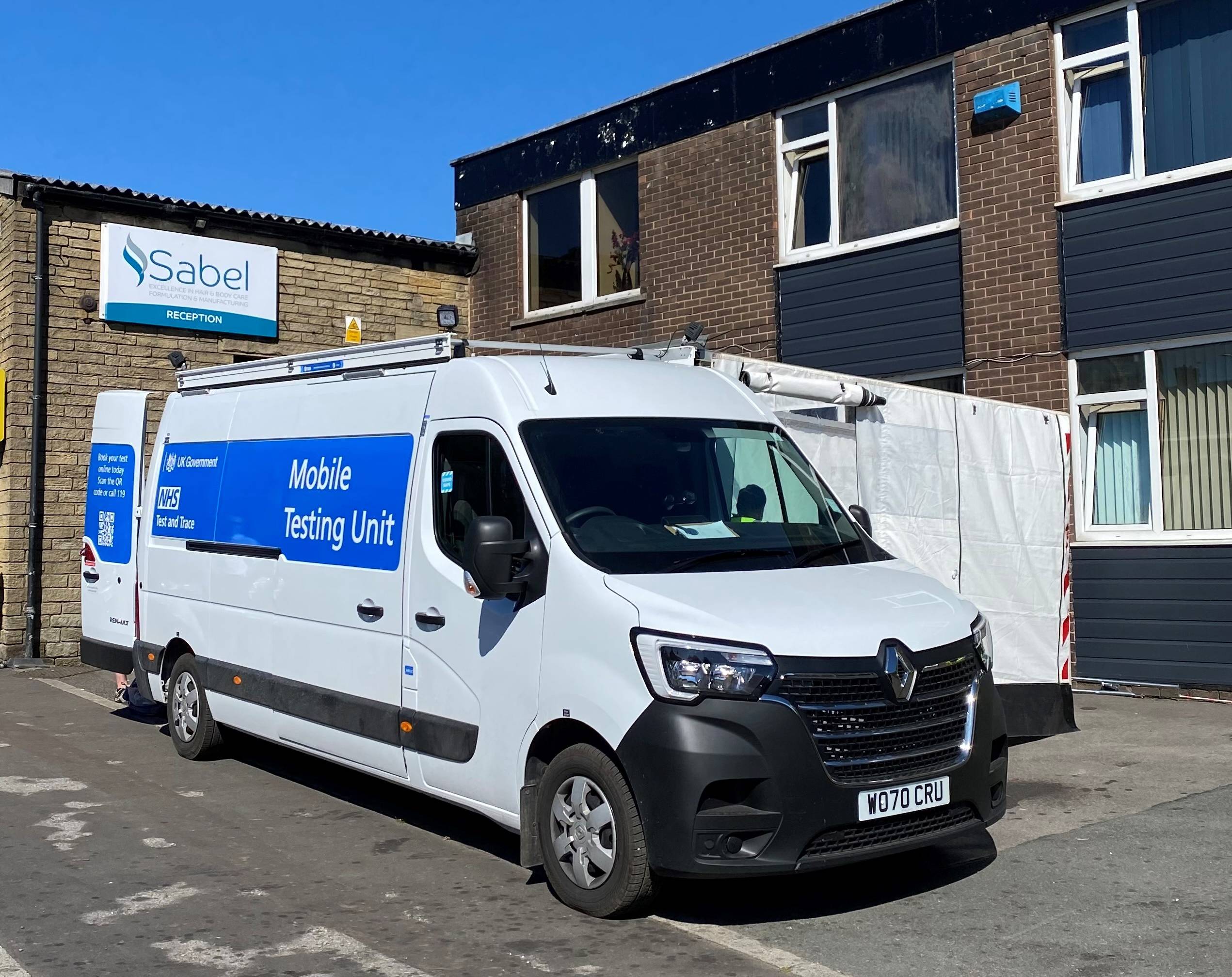 Mobile Testing Unit at Sabel