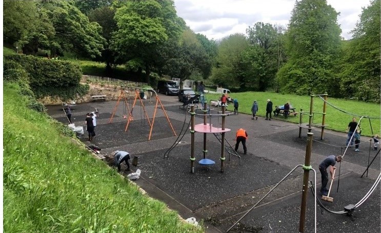 Shaw Park clean up