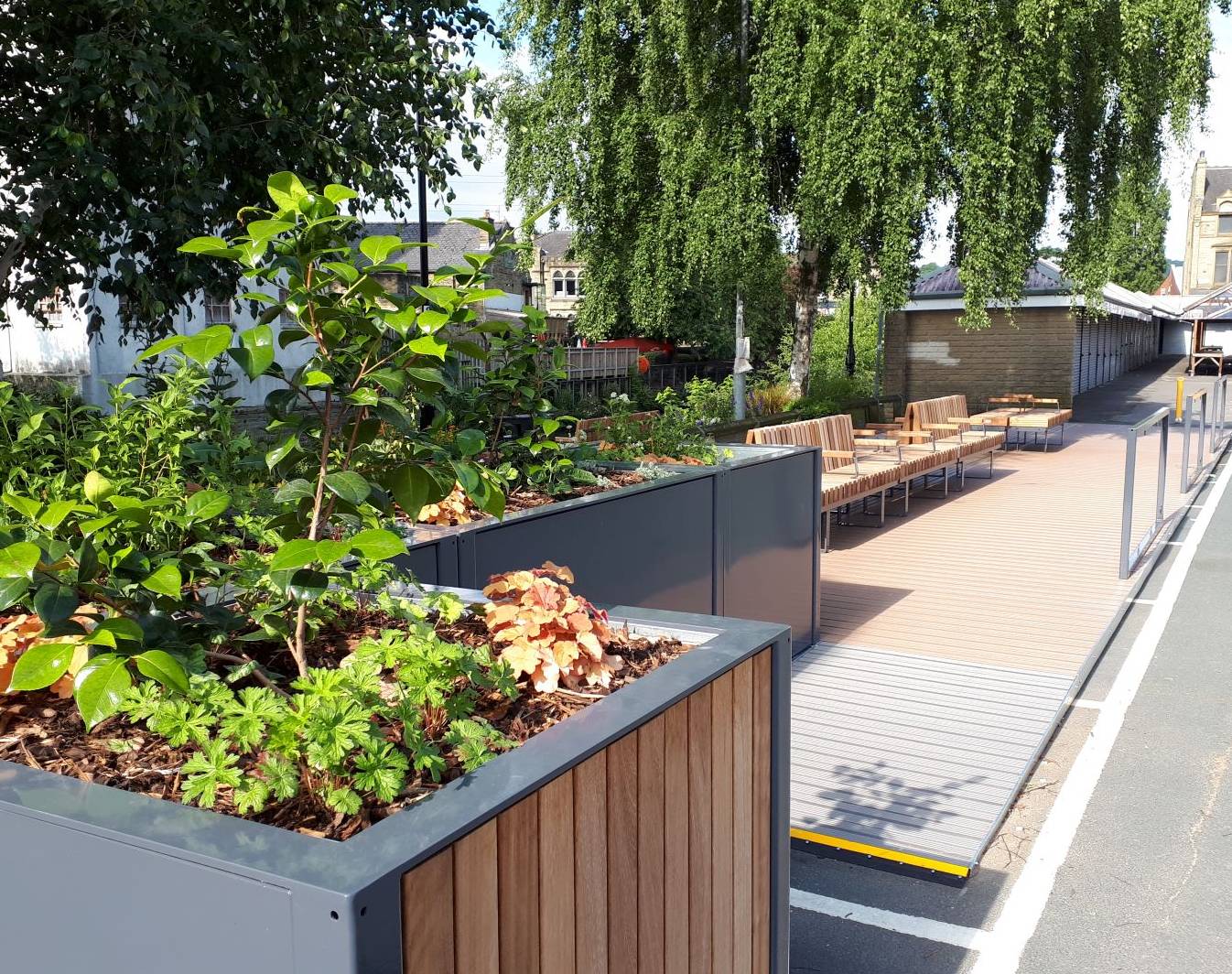 Brighouse parklet scheme