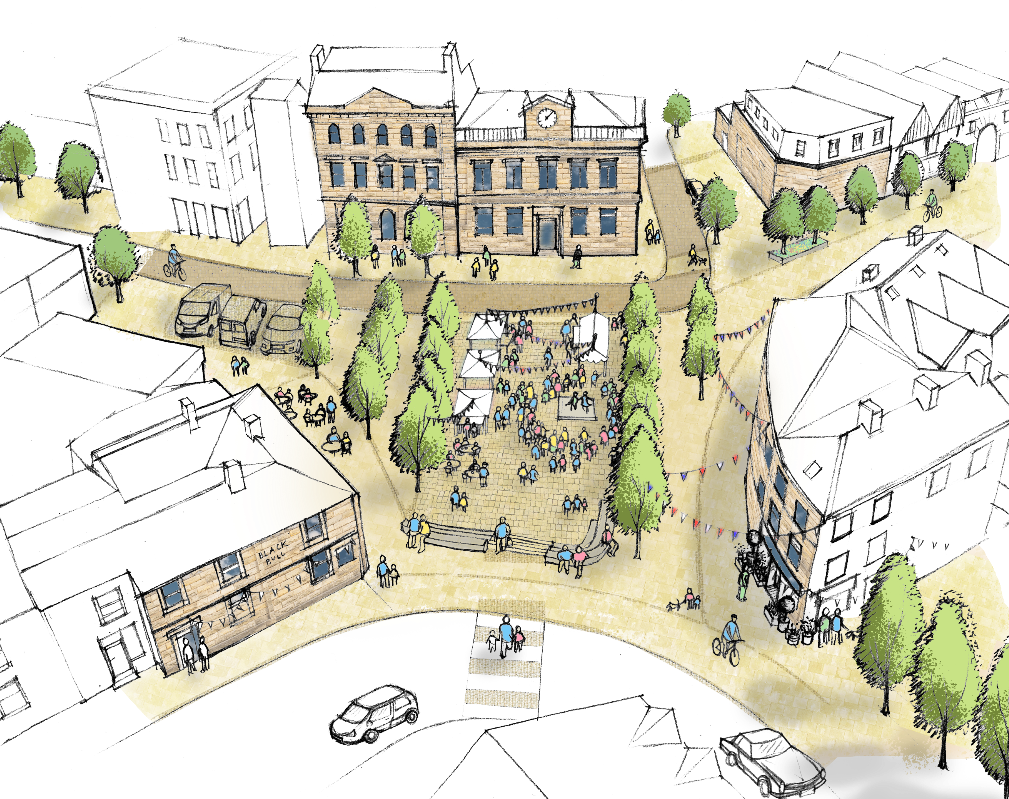 Thornton Square Brighouse proposal