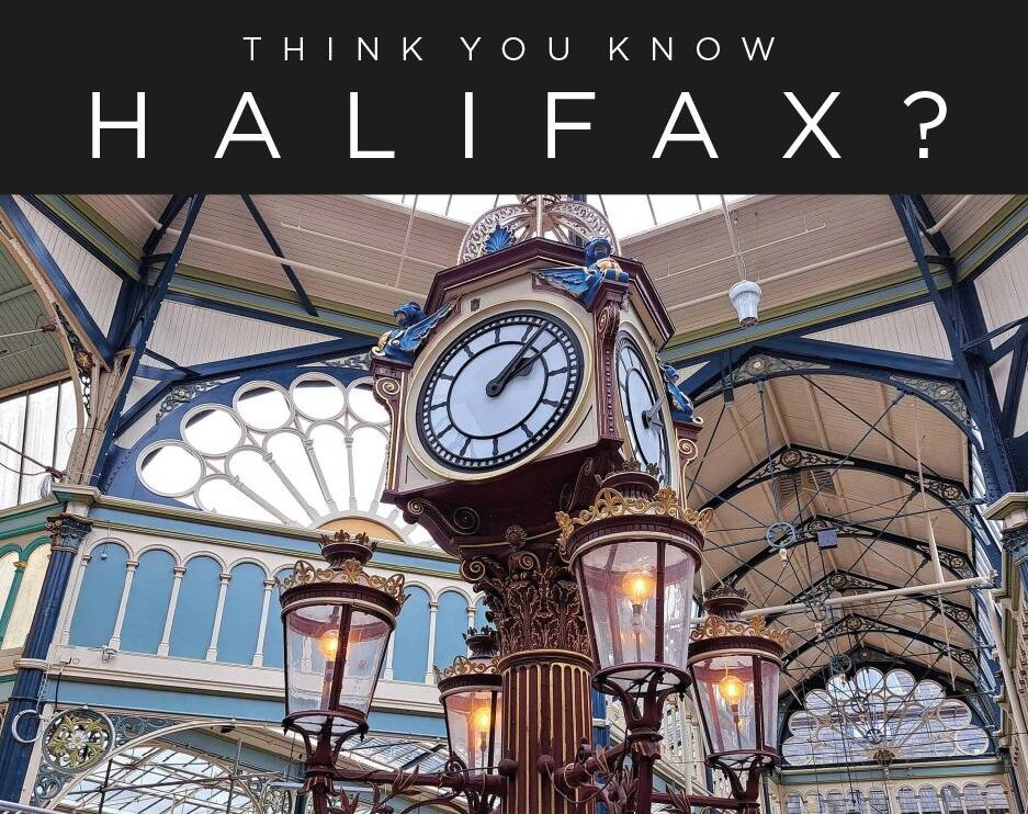 Think you know Halifax? branding and central market clock