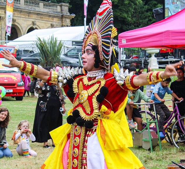 Costumes at People's Park Festival